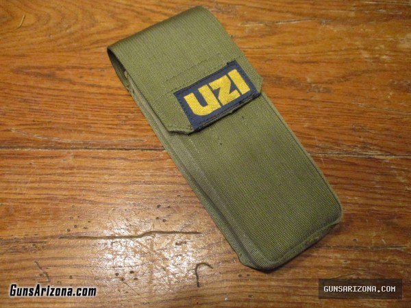 UZI pouch Action Arms and (3) 32 round magazines IMI