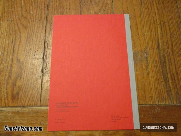 HK G36 Spare Parts Catalog