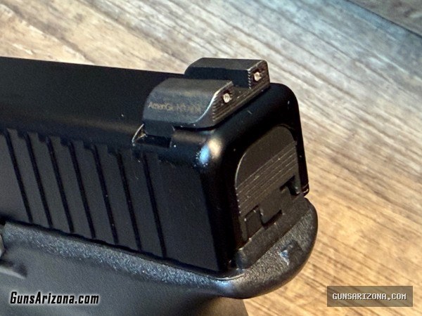 Glock 45 GEN5 LE Trade-in w/ AmeriGlo HD night sights & GEN6 flat trigger assembly