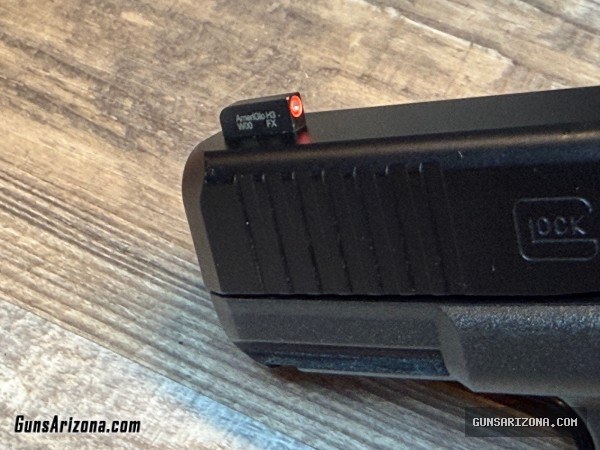 Glock 45 GEN5 LE Trade-in w/ AmeriGlo HD night sights & GEN6 flat trigger assembly