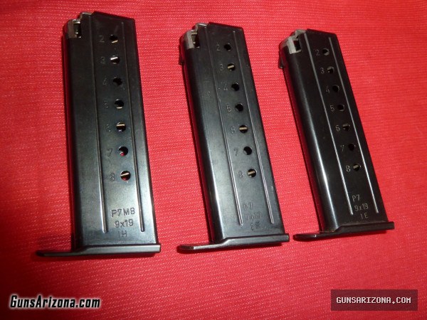 HK;  P7 M10 & M8 MAGS + Owners Manual + HK4 MAGS + more