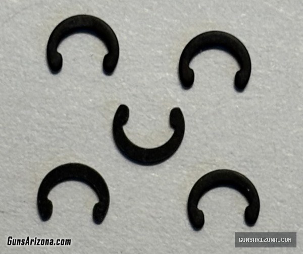 AFMC AR15/M16/M4 EJECTION PORT COVER PIN SNAP RING / SET OF 5  / NEW