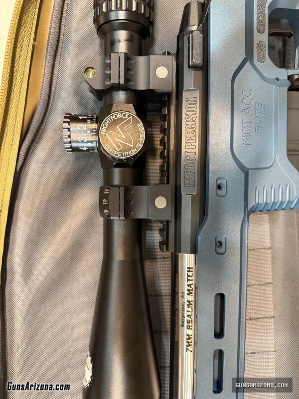 Custom Rifle, Impact Precision 737r, MDT ACC Elite, Triggertech Diamond