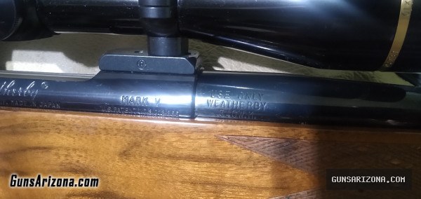 PRICE REDUCED Weatherby Mk V LH .340 Weatherby Magnum