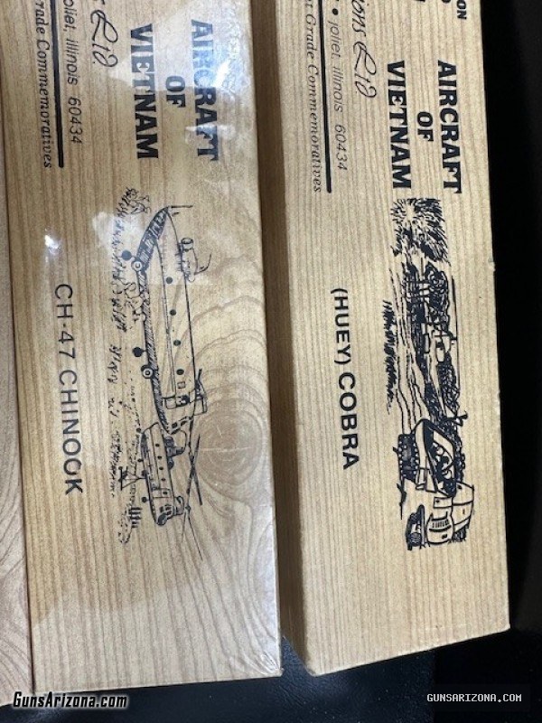 6 Camillus Westwind productions Knife set