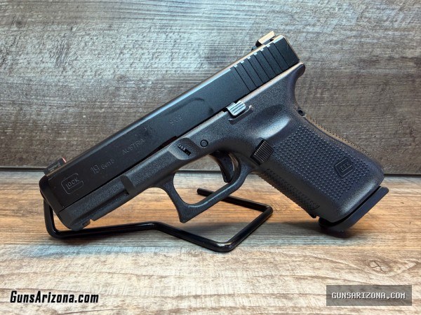 Glock 19 GEN5 w/ AmeriGlo HD night sights, LE/Police trade-in, great cond! #705