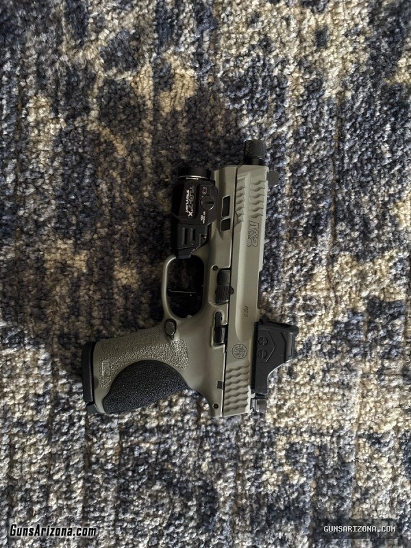 S&W mp 2.0 bull shark edition holosun and tlr7x