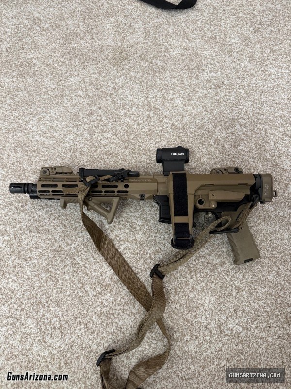 Custom 10.3" Aero Precision AR15 Pistol 5.56