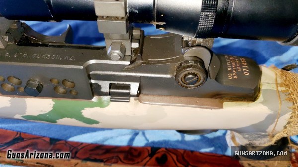 Springfield M1a Counter Sniper Dual Lug Receiver McMillan Stock HBAR 22