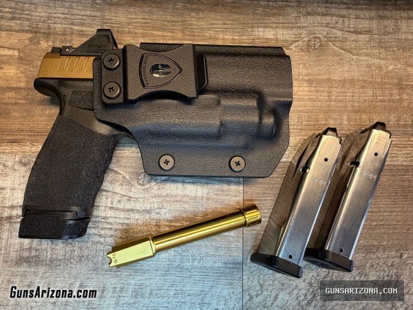 Springfield HellCat Pro w/ Varidian RFX optic, WML/laser combo and IWB