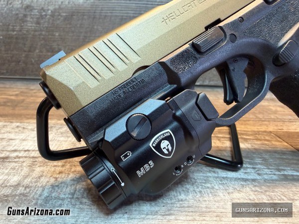 Springfield HellCat Pro w/ Varidian RFX optic, WML/laser combo and IWB