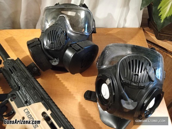 Paintball Gun and Masks ~ Cronus Paintball Gun