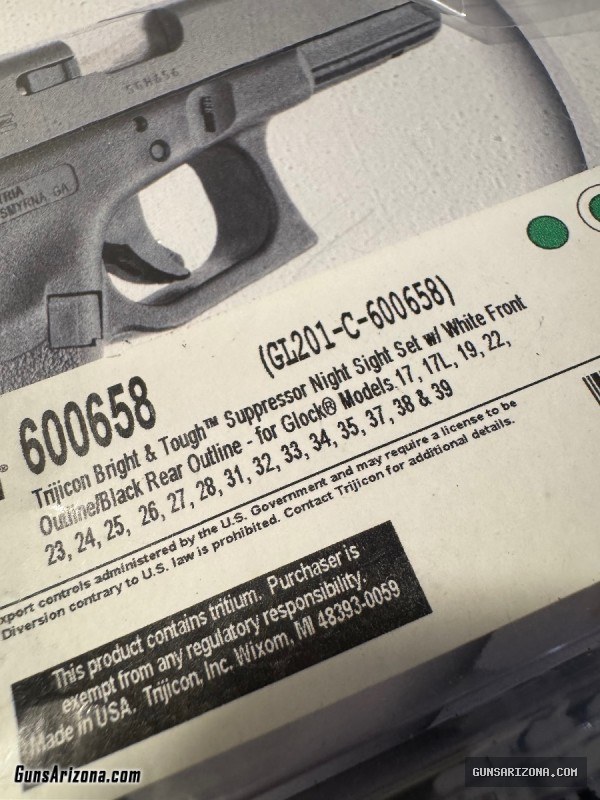 OEM GLOCK 9mm SIGHT SET