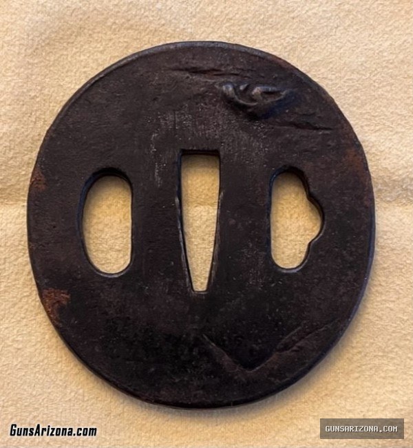 SMALL COLLECTION OF ANTIQUE JAPANESE TSUBA (KATANA SWORD GUARD) / ca. 1600-1800’s