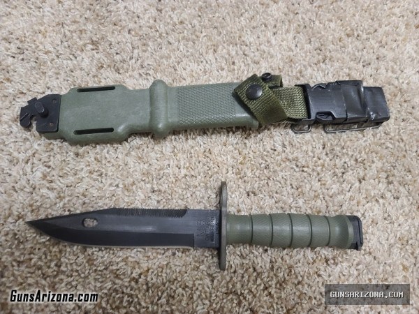 M9 Bayonet & Scabbard, Ontario 490,  7