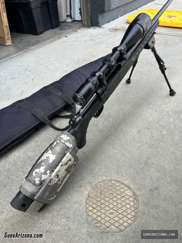 Savage axis .308 bushell scope, bipod, case, ammo pouch