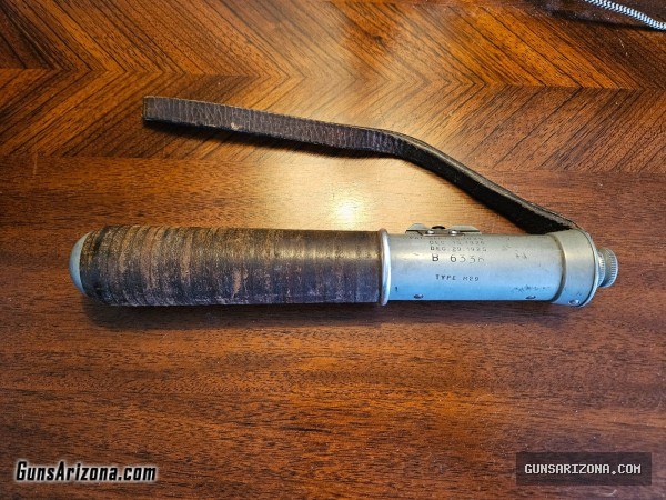 Federal Laboratories Type M29 Police Tear Gas Baton, Leather