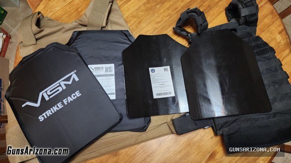 Bulletproof Vest & Carrier with plates