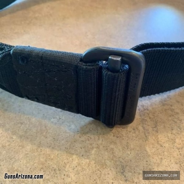HEAVY DUTY TACTICAL RIGGERS BELT / BLACK / NEW CONDITION