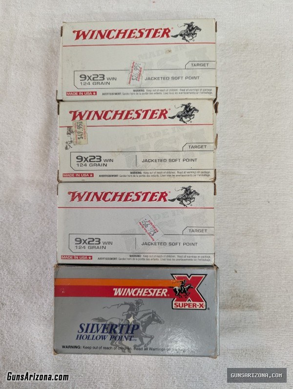 Winchester 9x23 Ammo