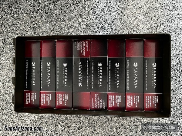 Updated:  800 rnds Federal 40 S&W, 180gr., FMJ/FN