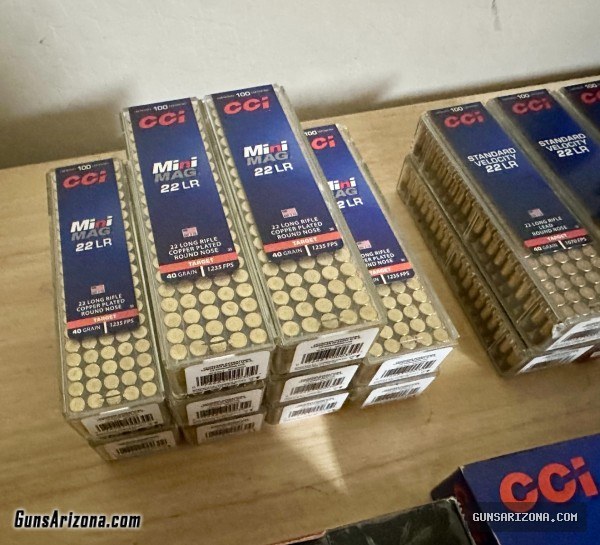 Rimfire Ammo 22lr - CCI / SK / Federal