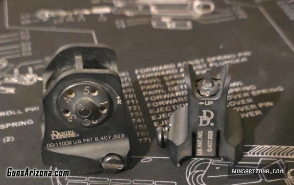 DD A1.5 fixed sights set