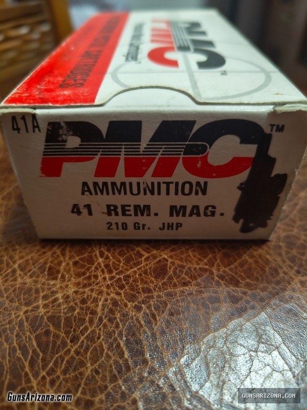 41 REM MAG, 210 GR JHP 50 CENTERFIRE CARTRIDGES
