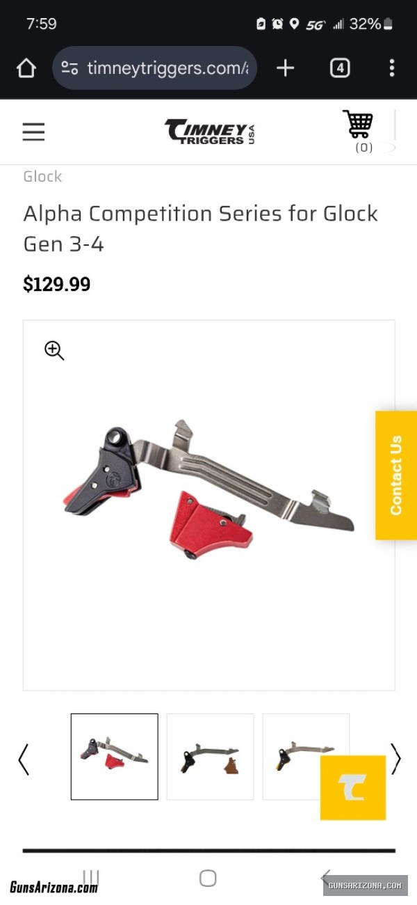 Glock 17 timney trigger