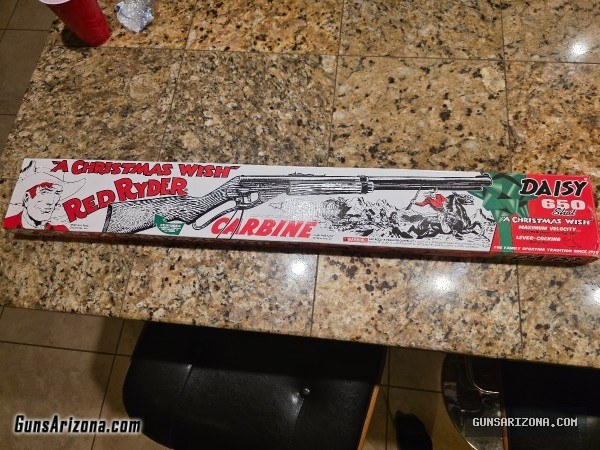 Red Ryder BB Gun - Don't shoot your eye out!