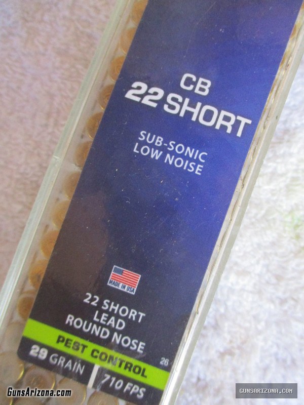 CCI 22 SHORT Subsonic 100 Rounds
