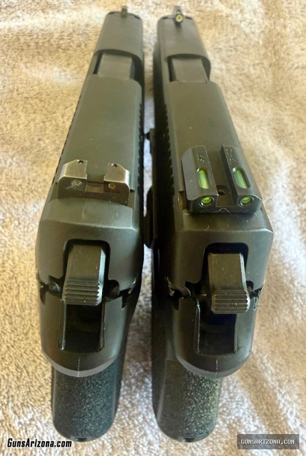TWO Sig Sauer SP2022 pistols with lots of extras