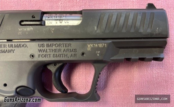 Carl Walther CCP 9mmx19 Semi-Auto Pistol