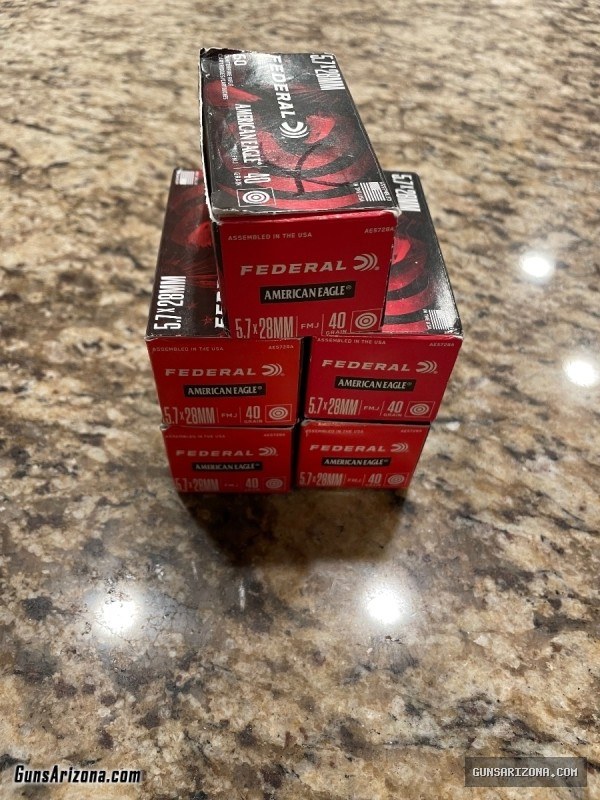 Federal 5.7x28 40 Grain Ammo