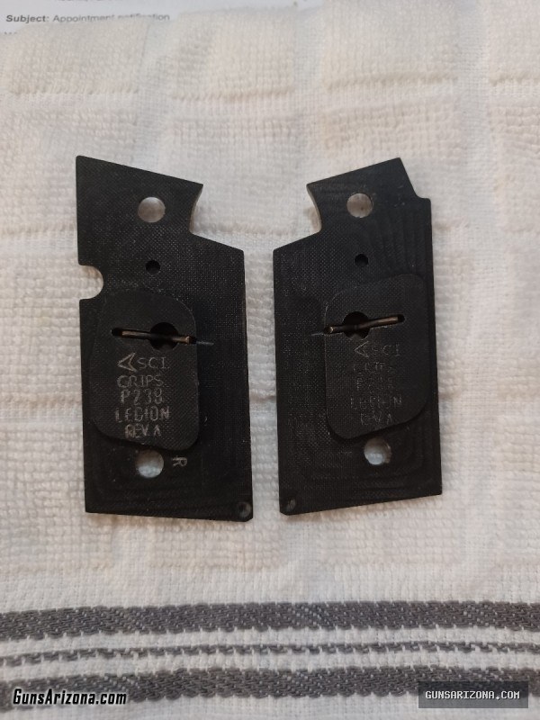 Sig sauer p238 legion grips