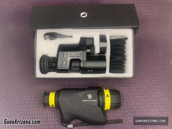 BOTH Oneleaf.ai Commander NV100 Rifle Scope Night Vision + IR Monocular