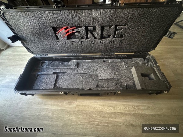 Fierce Firearms - Custom Foam Cut-Out Hard Rifle Case