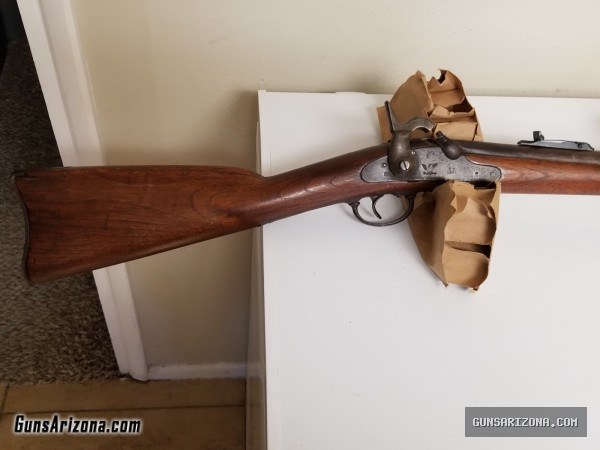 1861-1863 Springfield musket .58 caliber rifle