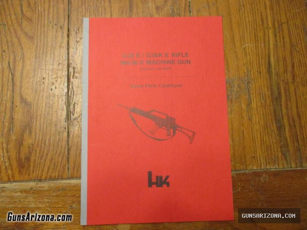HK G36 Spare Parts Catalog
