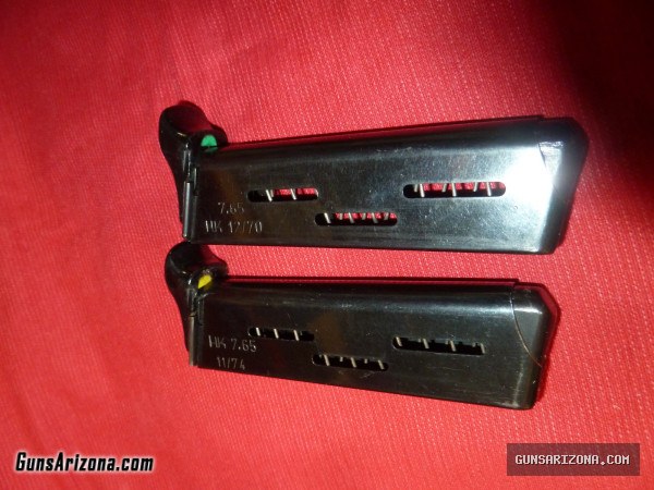 HK;  P7 M10 & M8 MAGS + Owners Manual + HK4 MAGS + more