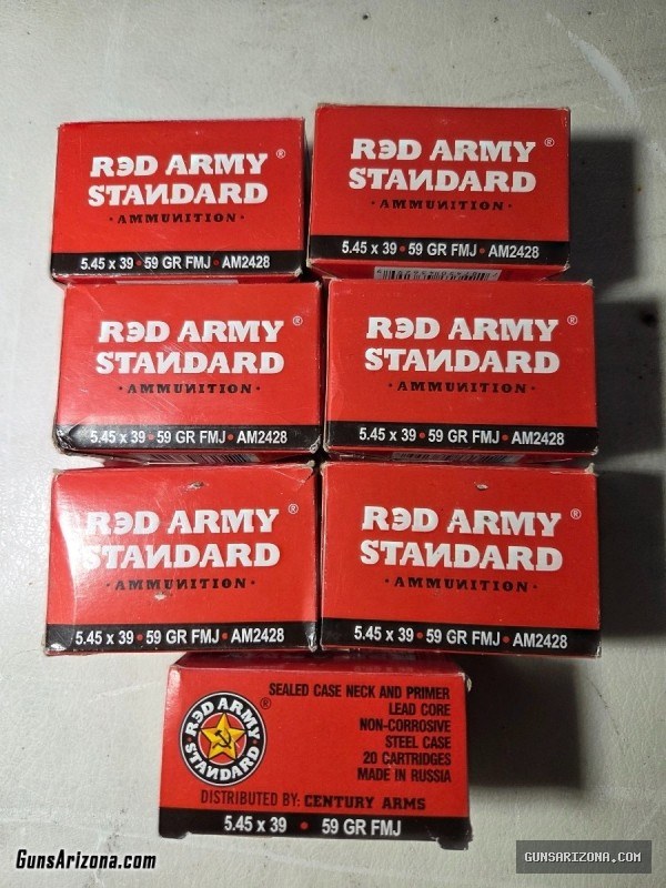 5.45X39 AK74 Ammo