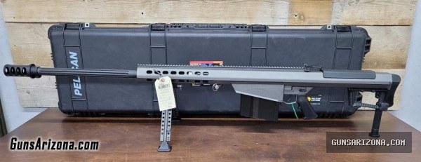 New Barrett M107A1S 50BMG 29"bbl Gray