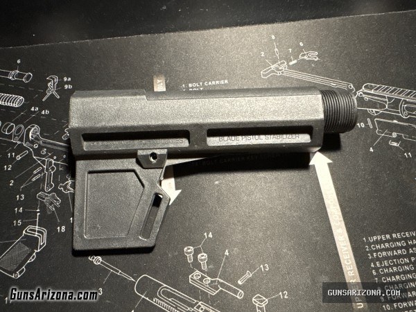 KAK Shockwave pistol blade