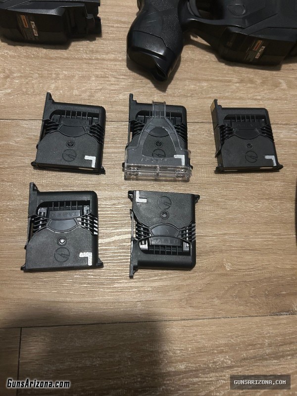 TASER X26P Professional Stun Gun Bundle – 2 Units + Cartridges + Holsters !Working!