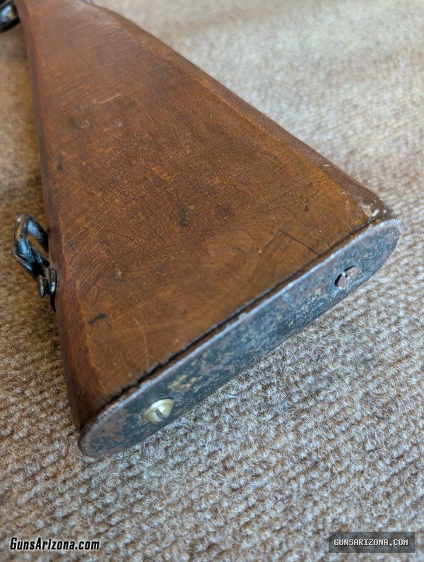 Vintage Bolt-Action Toy Training Rifle – Antique WWI/WWII Style Wood & Metal Prop