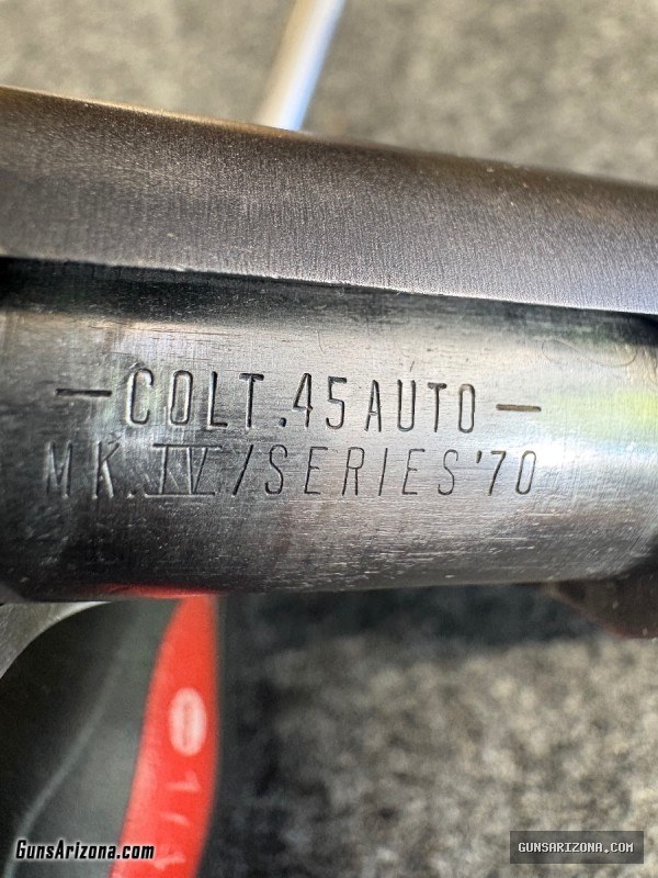 Colt MK4 series 70 1980 vintage enhanced