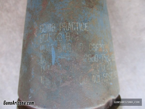 BDU-33 Dummy 25lb Aerial Practice Bomb
