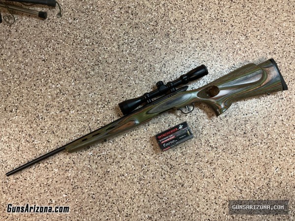 SAVAGE B MAG 17WSM LAMINATE THUMBHOLE STOCK