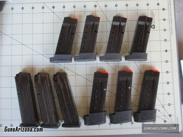 AMMO: 9mm, 40 Cal, 357 SIG, PISTOL MAGAZINE POUCHES, M&P, Beretta MAGAZINES