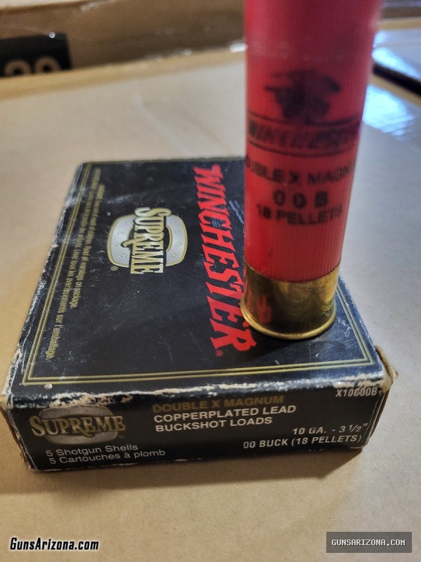 10 Guage 00 Buck ammo